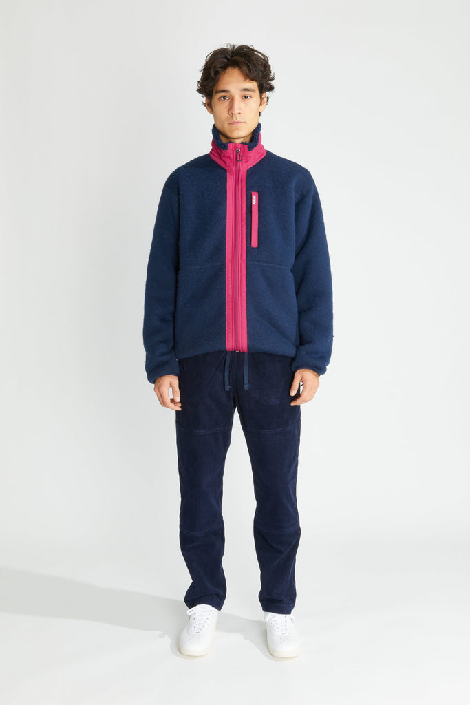 Adsum - Expedition Fleece - Navy & Magenta