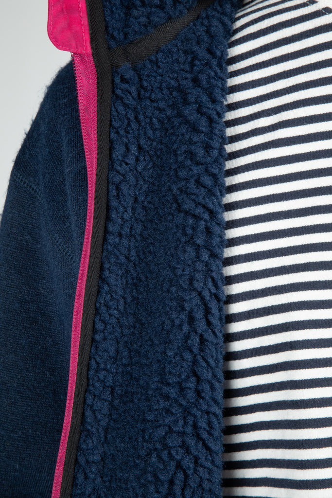 Adsum - Expedition Fleece - Navy & Magenta
