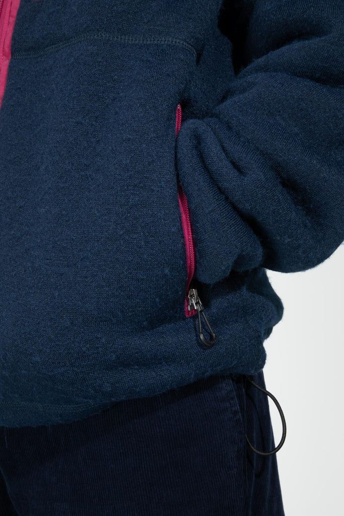 Adsum - Expedition Fleece - Navy & Magenta