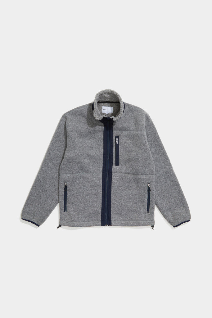 Adsum - Expedition Fleece - Grey & Navy - Northern Fells