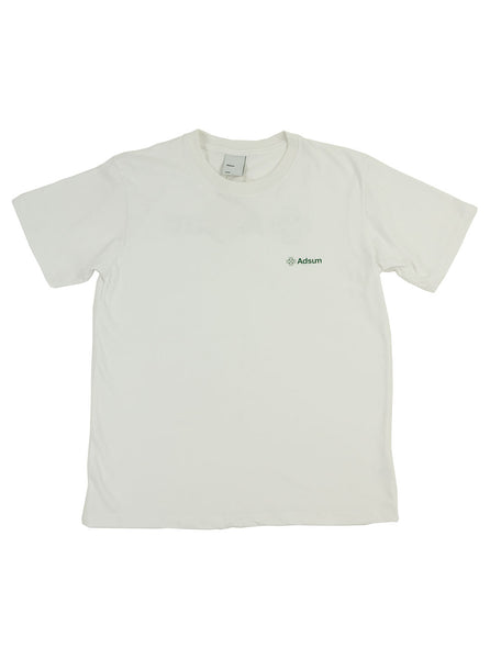 Adsum - Clover T-Shirt - White - Northern Fells
