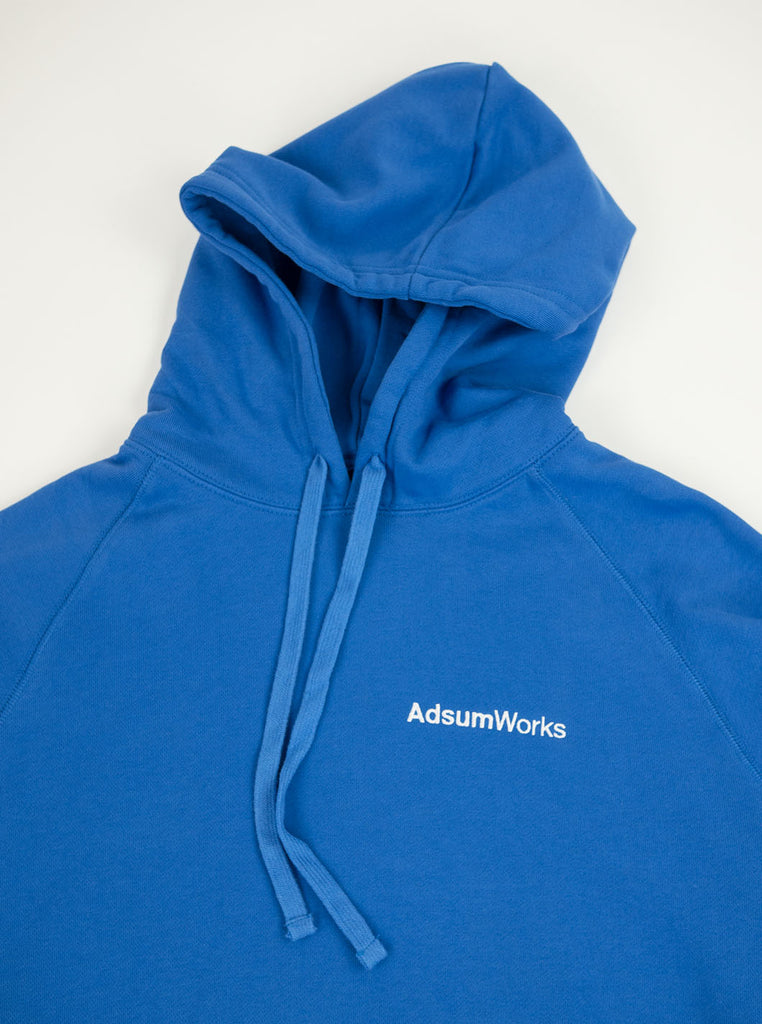 Adsum - AdsumWorks Hoodie - Bright Blue - Northern Fells