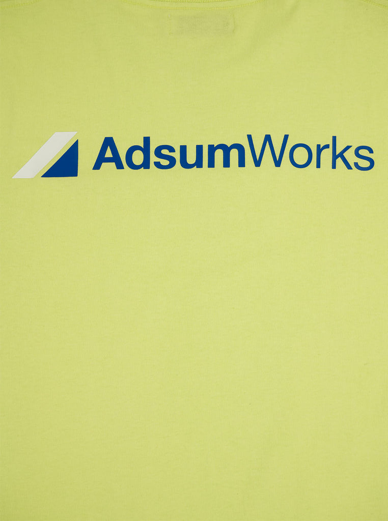 Adsum - AdsumWorks Tee - Hi Vis Yellow - Northern Fells