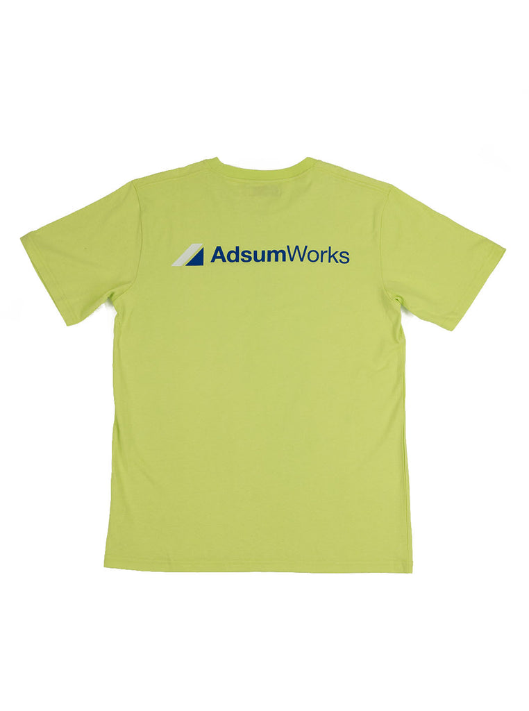 Adsum - AdsumWorks Tee - Hi Vis Yellow - Northern Fells