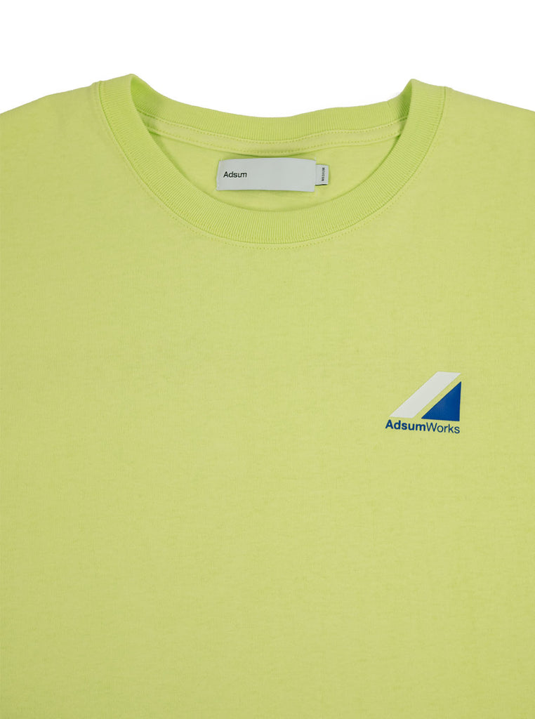 Adsum - AdsumWorks Tee - Hi Vis Yellow - Northern Fells