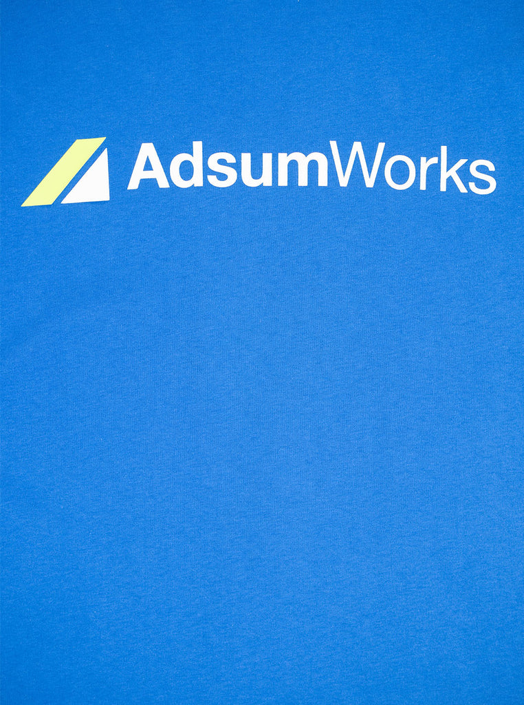 Adsum - AdsumWorks Tee- Bright Blue - Northern Fells