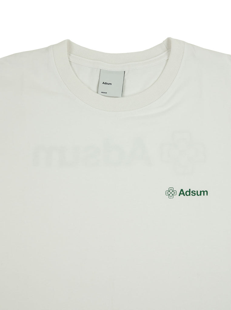 Adsum - Clover T-Shirt - White - Northern Fells