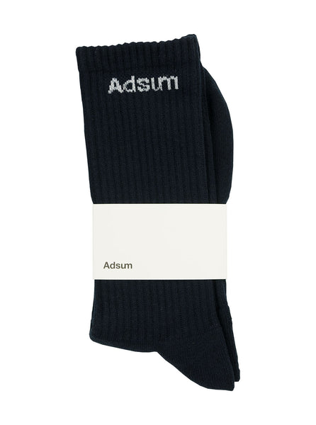 Adsum - Core Logo Sock - Black - Northern Fells