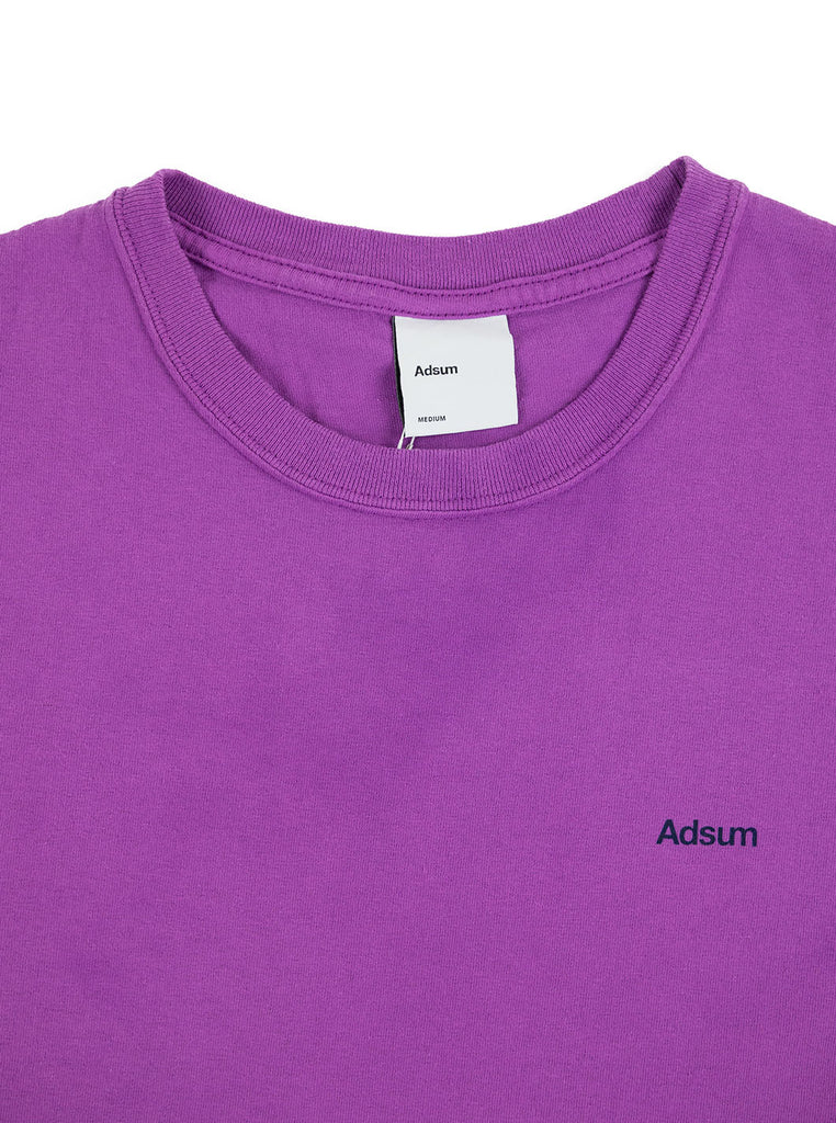 Adsum - Core Logo T-Shirt - Grape - Northern Fells