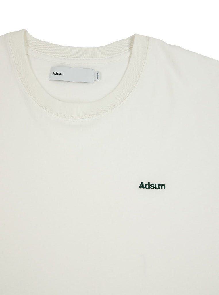 Adsum - Core Logo T-Shirt - White - Northern Fells