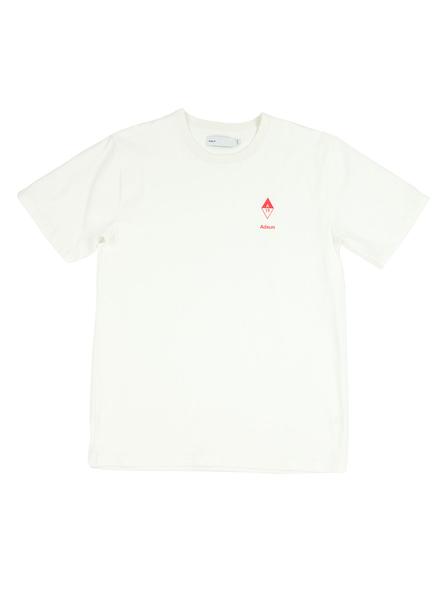 Adsum - Diamond Tee - White - Northern Fells
