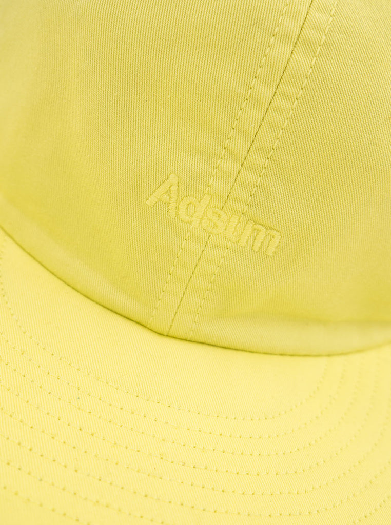 Adsum - Overdyed Twill Cap - Lemon - Northern Fells