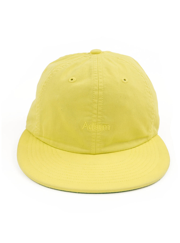 Adsum - Overdyed Twill Cap - Lemon - Northern Fells