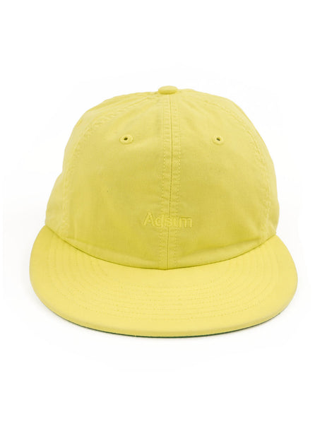 Adsum - Overdyed Twill Cap - Lemon - Northern Fells