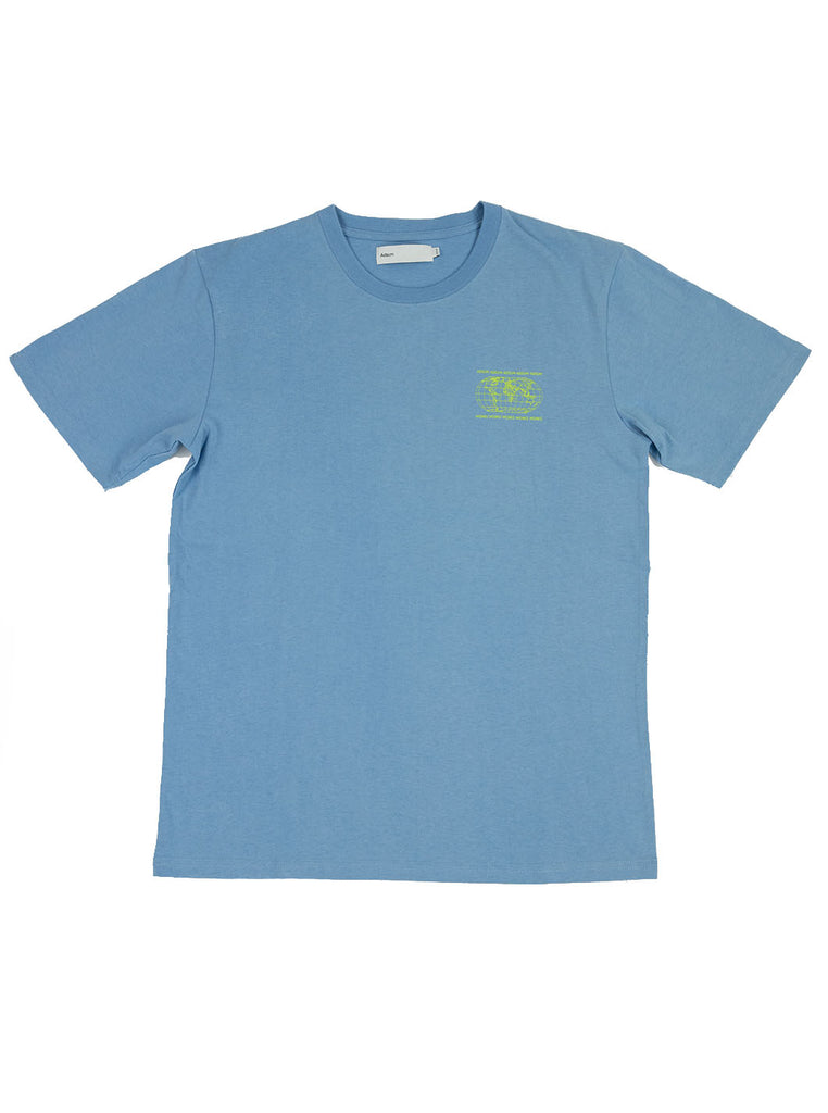 Adsum - Map Tee - Dusty Blue - Northern Fells