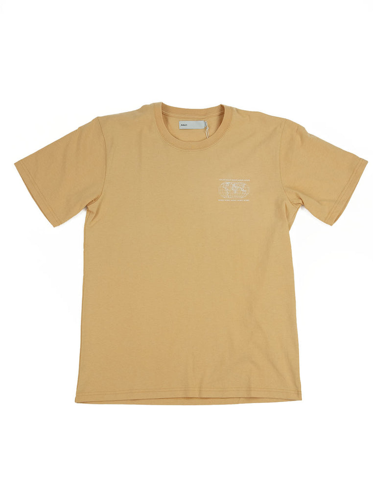 Adsum - Map Tee - Dusty Orange - Northern Fells