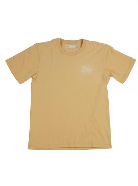 Adsum - Map Tee - Dusty Orange - Northern Fells