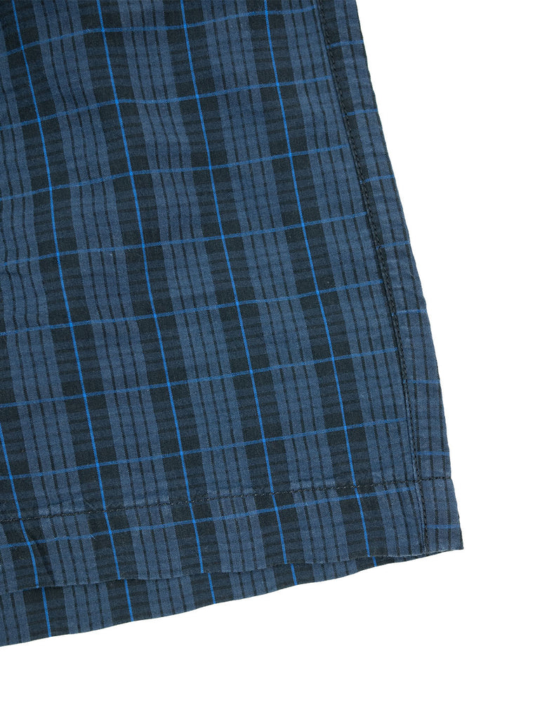 Adsum Plaid Bank Short Navy The Northern Fells Clothing Company Detail