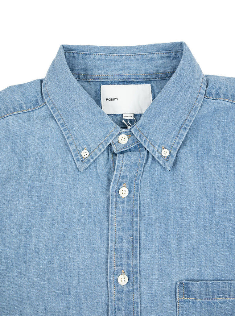 Adsum - Premium Buttondown Shirt - Denim - Northern Fells