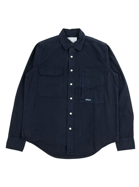 Adsum - Twill Workshirt - Dark Navy - Northern Fells