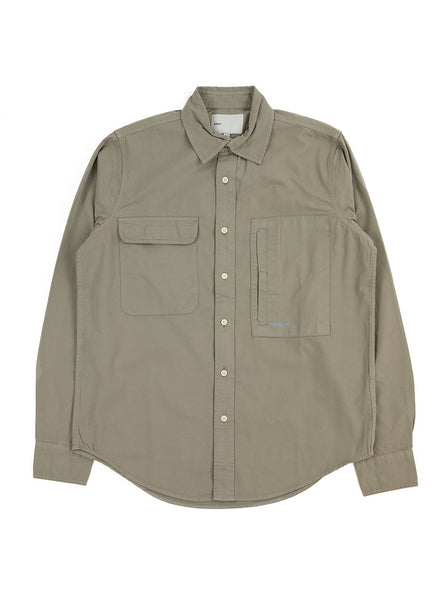Adsum - Twill Workshirt - Stone - Northern Fells
