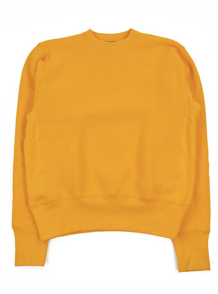 Camber Cross Knit Crew Gold Made in USA The Northern Fells Clothing Company Full