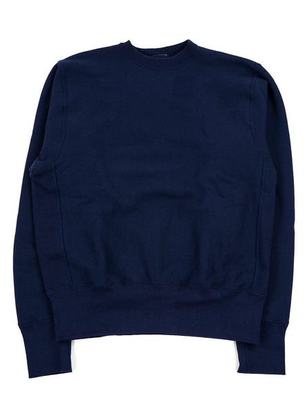 Camber Cross Knit Crew Navy Made in USA The Northern Fells Clothing Company Full