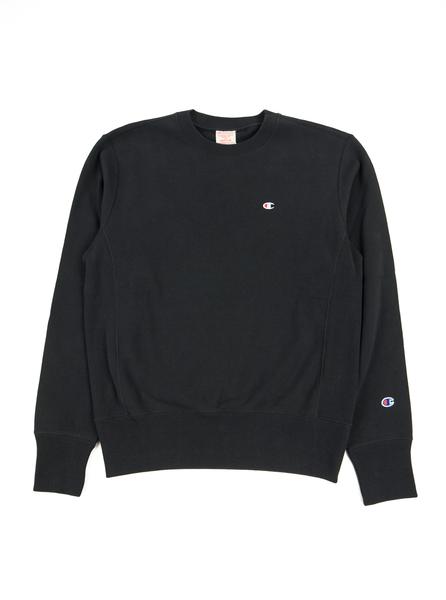 Champion - Reverse Weave Crewneck Sweatshirt - Black - Northern Fells