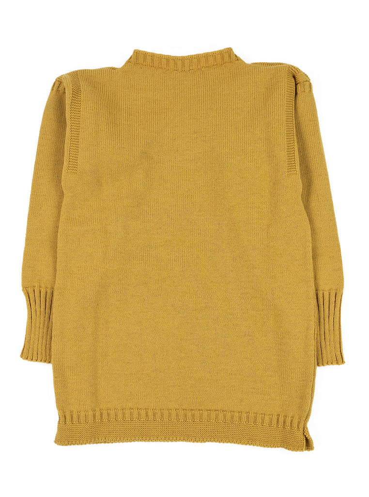 Channel Jumper Burhou Traditional Guernsey Sunflower The Northern Fells Clothing Company Full