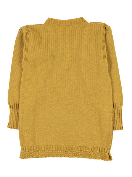 Channel Jumper Burhou Traditional Guernsey Sunflower The Northern Fells Clothing Company Full