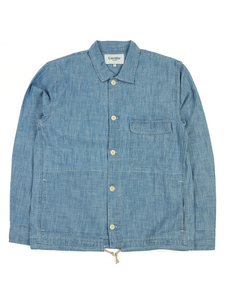 Corridor Chambray Service Shirt The Northern Fells Clothing Company Full