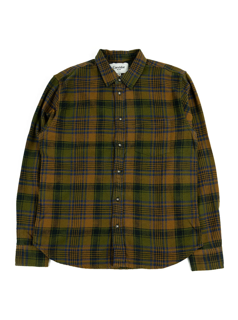 Corridor - Brown Unity Plaid LS - Brown - Northern Fells
