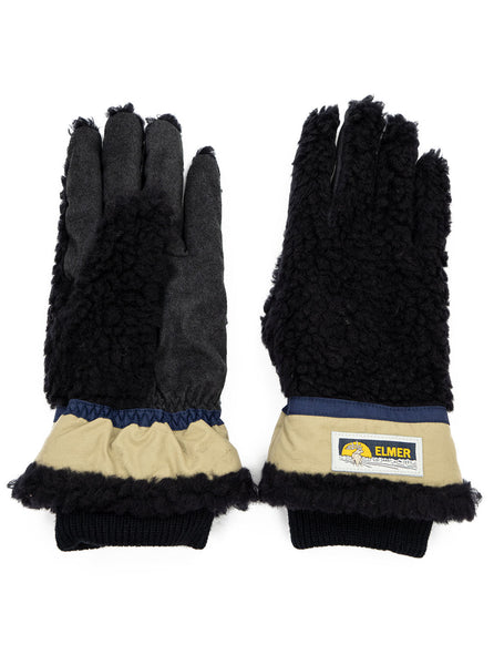 Elmer - Deep Pile Gloves  - Black