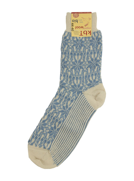 Hirsch Natur - Nordic Socks - Sky/ Ivory - Northern Fells