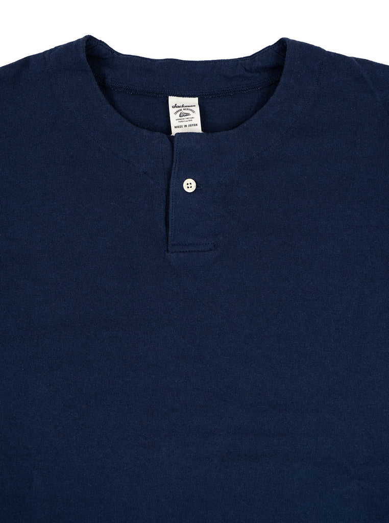 Jackman - Henley T-Shirt - Navy