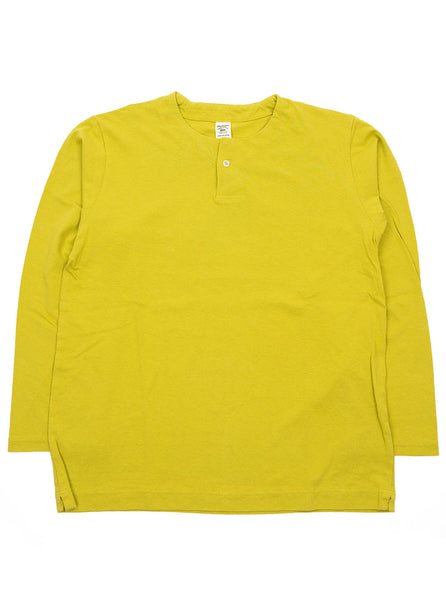 Jackman Henley LS Tee Canary The Northern Fells Clothing Company Full