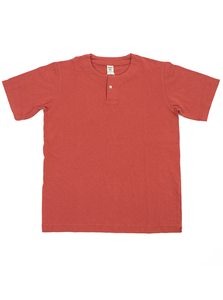Jackman Henley Red The Northern Fells Clothing Company Full