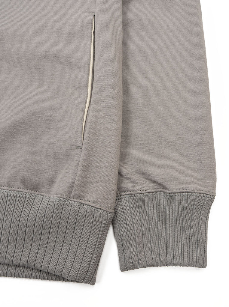 Jackman Hoodie Silver The Northern Fells Clothing Company Sleeve