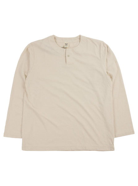 Jackman - Henley Long Sleeve T-Shirt - Kinari - Northern Fells