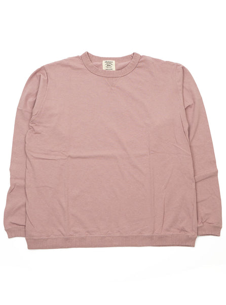 Jackman Ribbed LS Tee Dusty Pink The Northern Fells Clothing Company Full