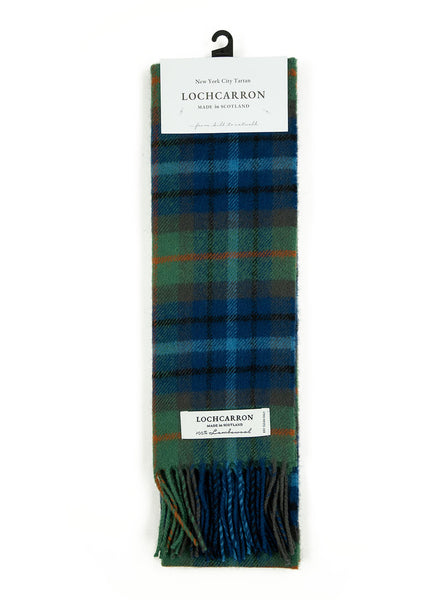 Lochcarron of Scotland - New York City Tartan Lambswool Scarf - Multi