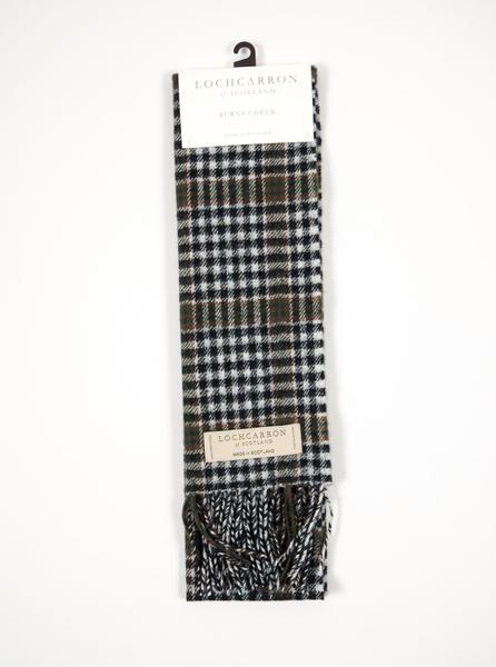 Lochcarron of Scotland - Burns Check Lambswool Scarf - Multi - Northern Fells
