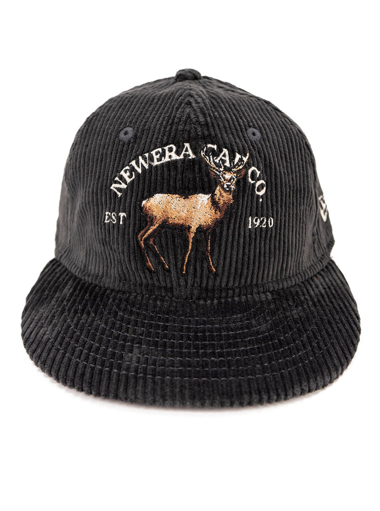 New Era - 9FIFTY Into the Woods Cord Cap  - Grey Stag