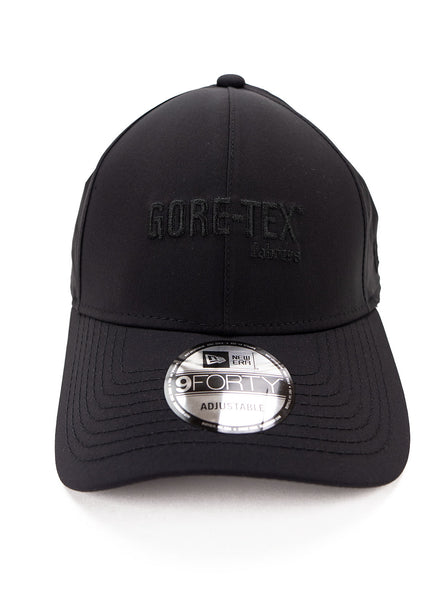 New Era Gore Tex  Forty Cap Black The Northern Fells Clothing Company Front
