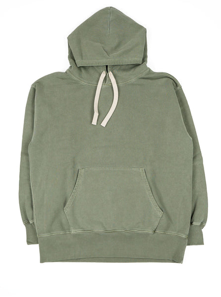 Nigel Cabourn Hoodie Washed Army The Northern Fells Clothing Company Full