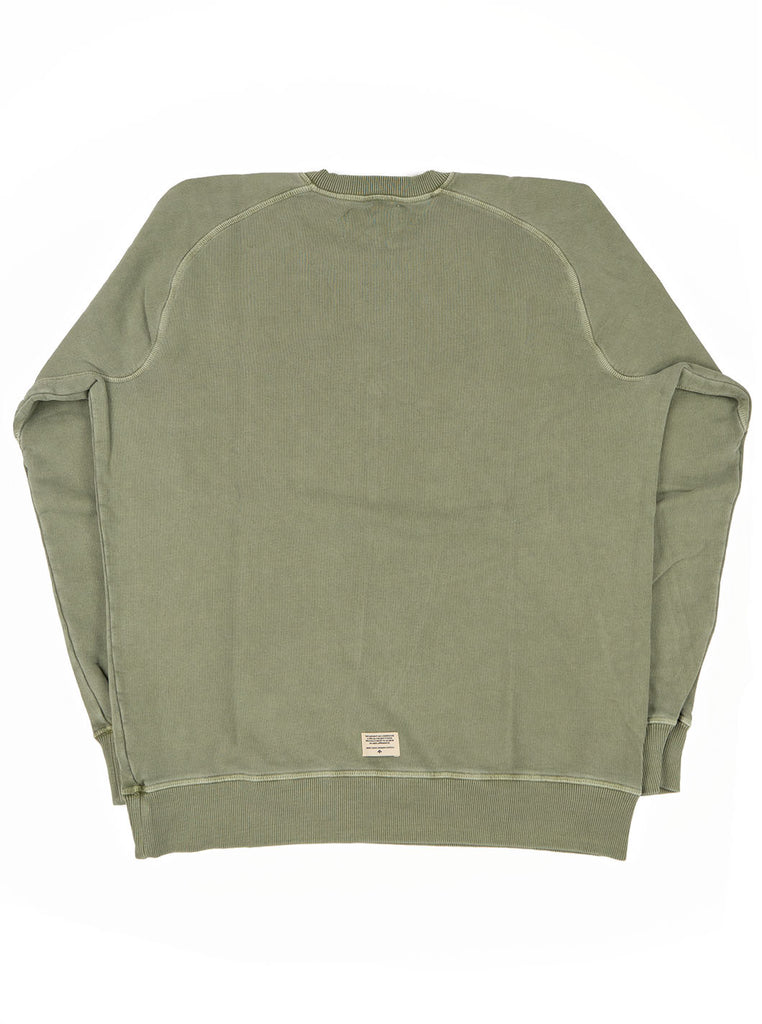 Nigel Cabourn J 54 Crew Sweat Washed Army The Northern Fells Clothing Company Back