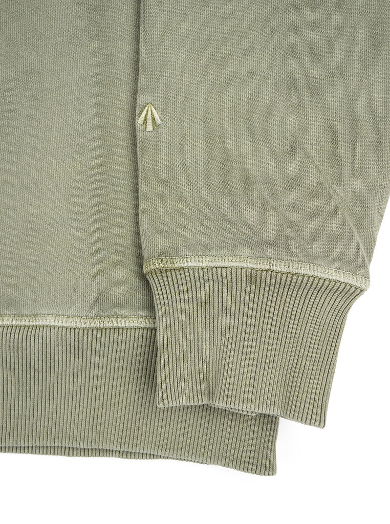 Nigel Cabourn J 54 Crew Sweat Washed Army The Northern Fells Clothing Company Sleeve