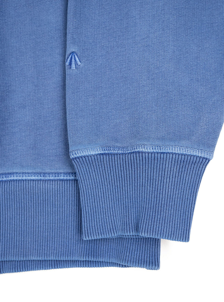 Nigel Cabourn J 54 Crew Sweat Washed Blue The Northern Fells Clothing Company Sleeve
