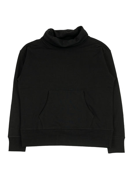 Nigel Cabourn J58 Army Gym Roll Neck Sweat Black The Northern Fells Clothing Company Full