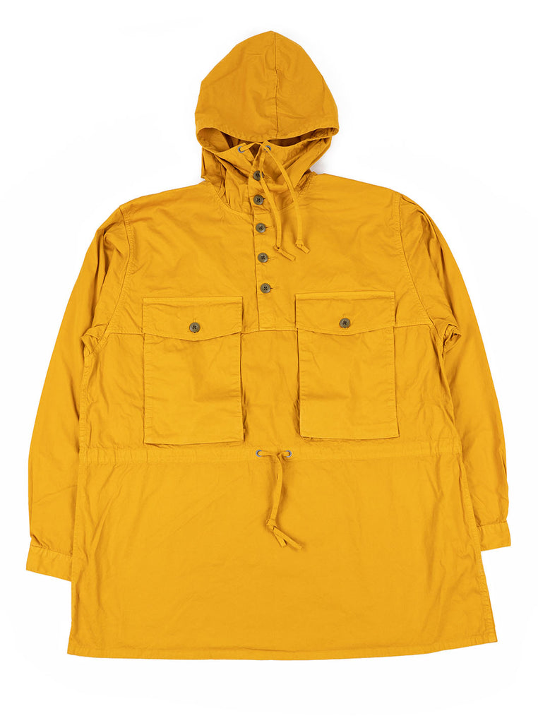 Nigel Cabourn OW 52 Track Smock Poplin Yellow The Northern Fells Clothing Company Full